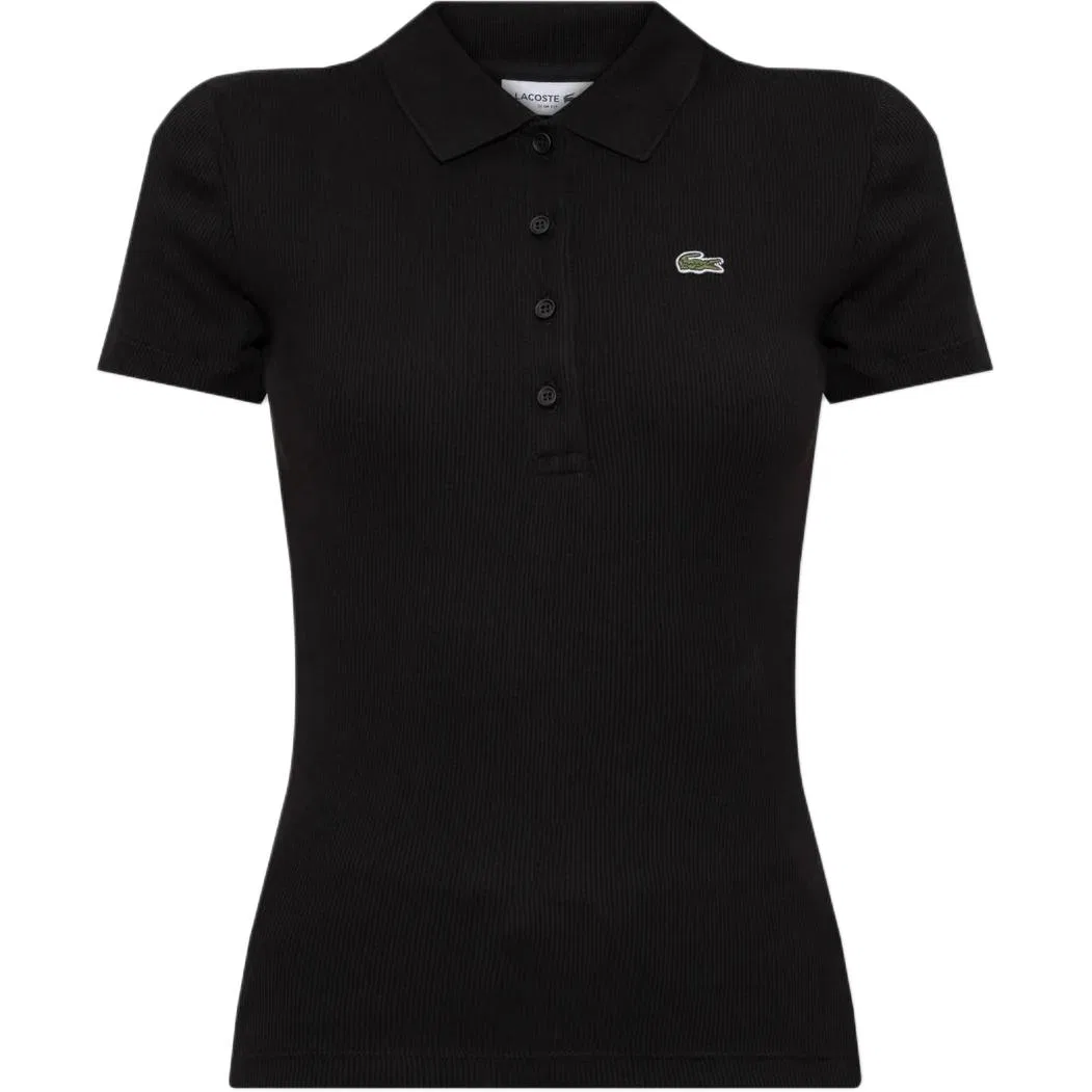 Поло LACOSTE с логотипом, White — фото 3