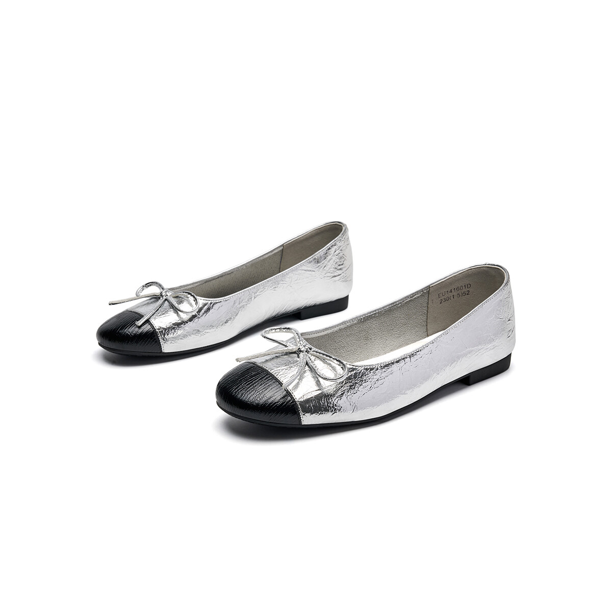 Туфли женские повседневные Women's Casual Shoes Women's Silver Eblan, серебряный — фото 3