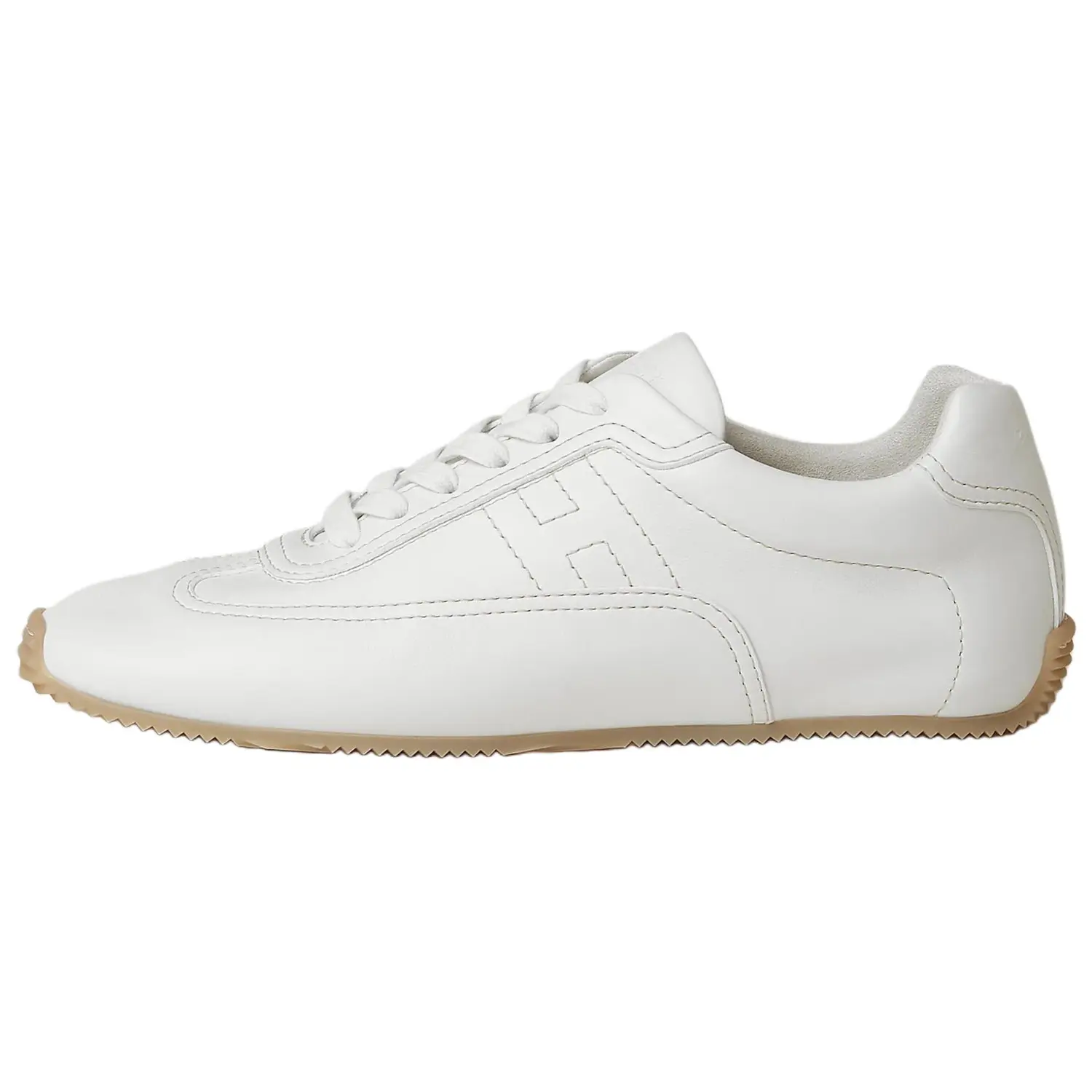 HERMES Master Calfskin Low top Casual Shoes 0.5cm Женские белые
