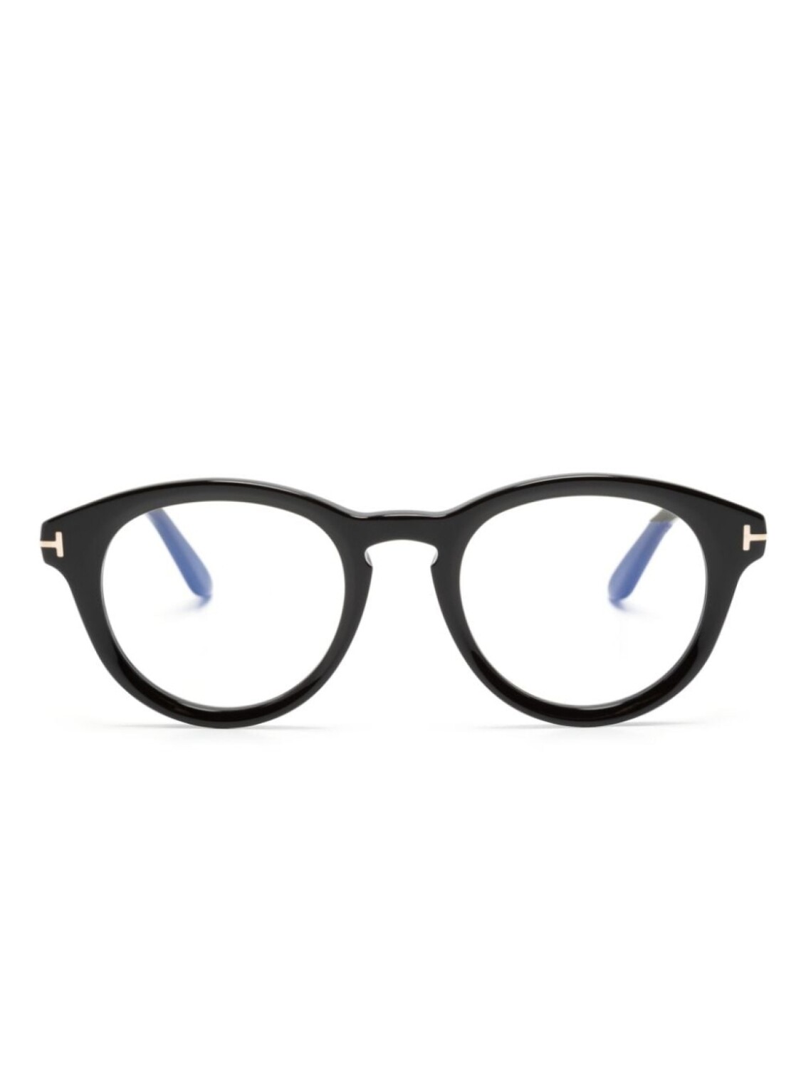 

TOM FORD Eyewear очки в круглой оправе, черный
