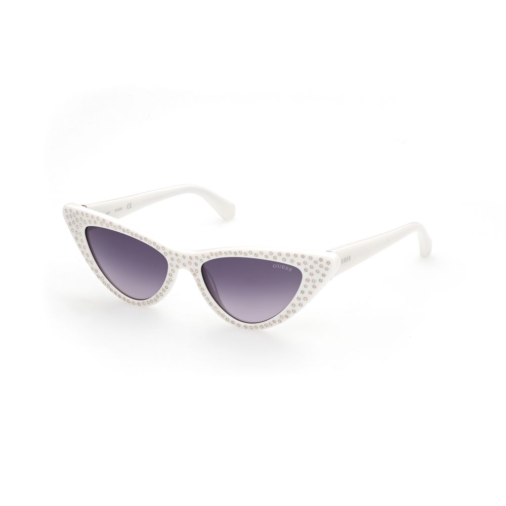 

Белые солнцезащитные очки из смолы GUESS