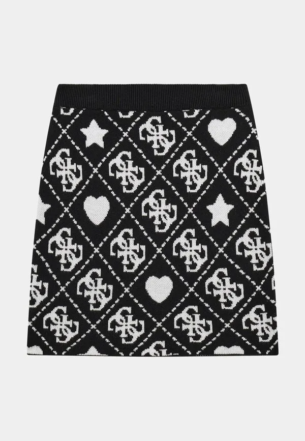 Юбка а-силуэта Guess, Mehrfarbig Schwarz — фото 2