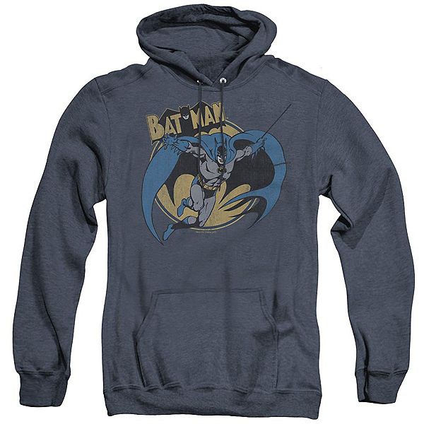 

Толстовка с капюшоном Batman through the night adult heather Licensed Character