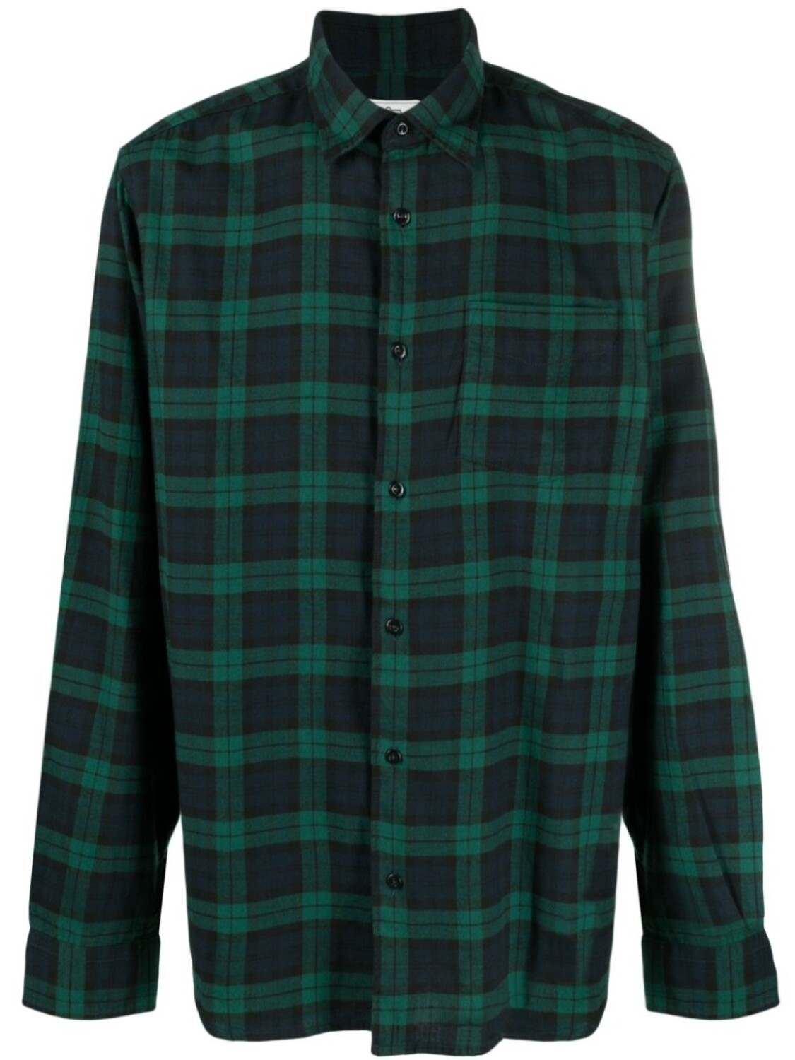 

Woolrich клетчатая рубашка с длинными рукавами, зеленый
