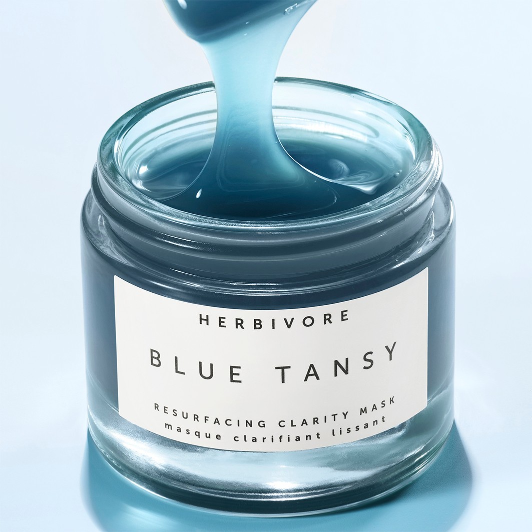 Маска для лица Herbivore — Blue tansy resurfacing clarity mask , объем, 60 мл — фото 4