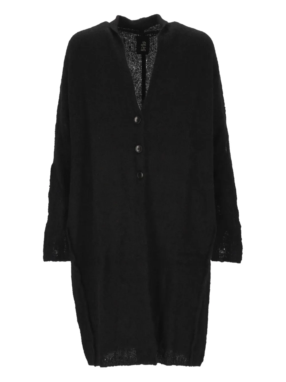 

Кардиган на пуговицах из смеси альпаки Thom Krom, черный