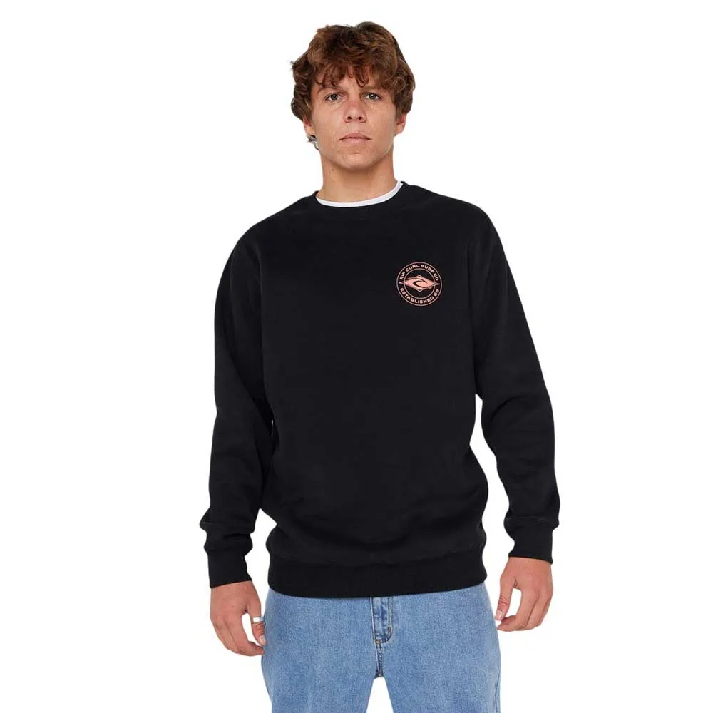 

Толстовка Rip Curl Staple Crew, черный