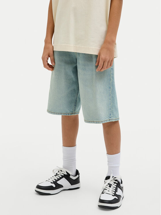 

Мешковатые джинсовые шорты Alex 12274997 Jack&Jones Junior, синий