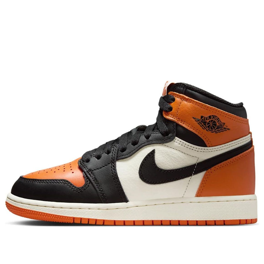 

Кроссовки (GS) Air Jordan 1 Retro High OG 'Shattered Backboard' 2025, черный