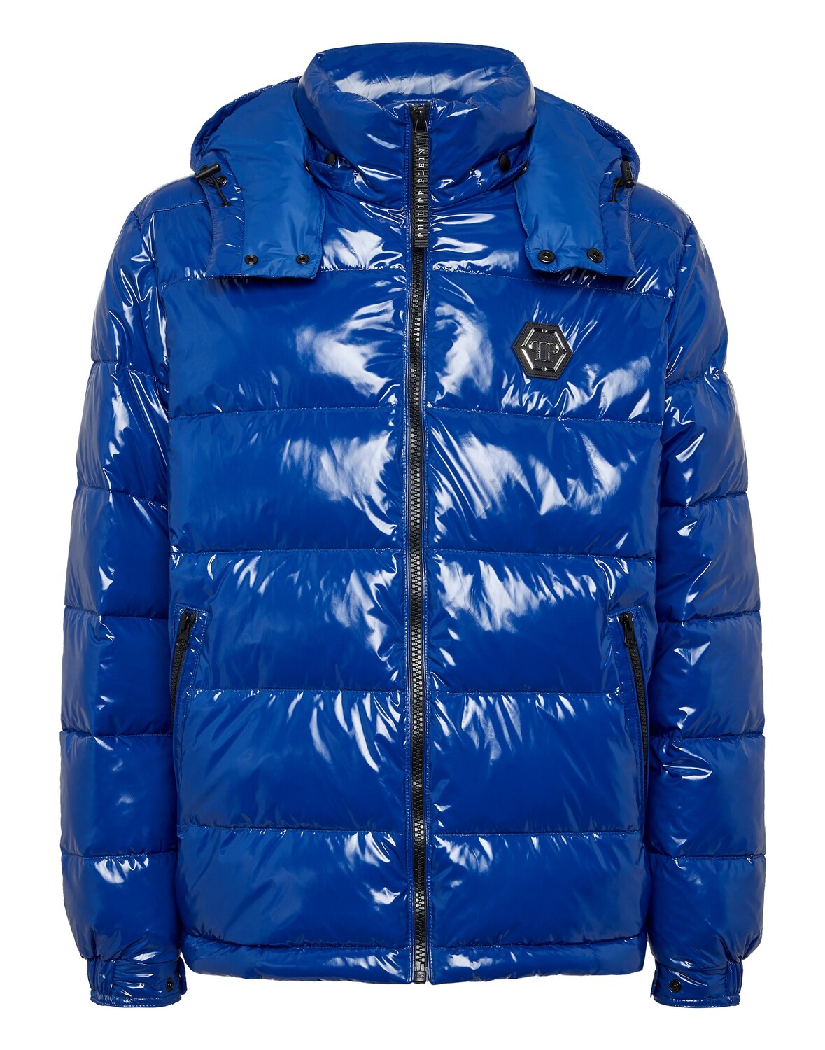 

Куртка оверсайз шестиугольник Philipp Plein, цвет Dark Blue