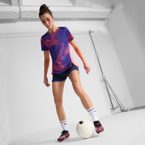 Женские футбольные бутсы для игры на твердом/искусственном грунте Future 8 Match Puma, черный — фото 3