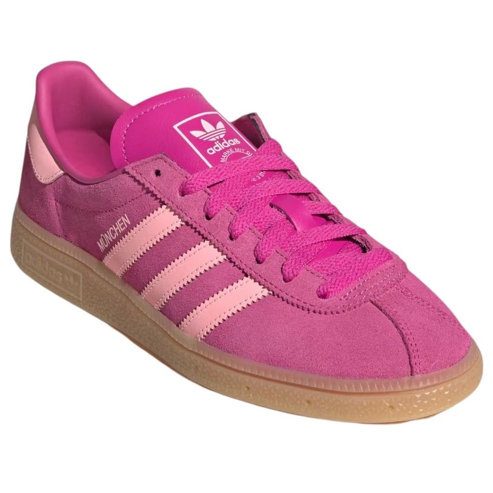 Кроссовки (WMNS) adidas Muenchen 'Semi Lucid Fuchsia Glow Pink Gum' — фото 4