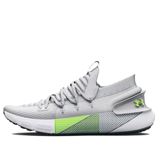 

Кроссовки hovr phantom 3 'grey mist lime surge' Under Armour, серый