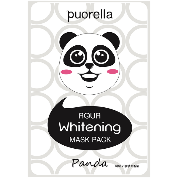 

Увлажняющая маска для лица, 23 г Puorella Aqua whitening panda