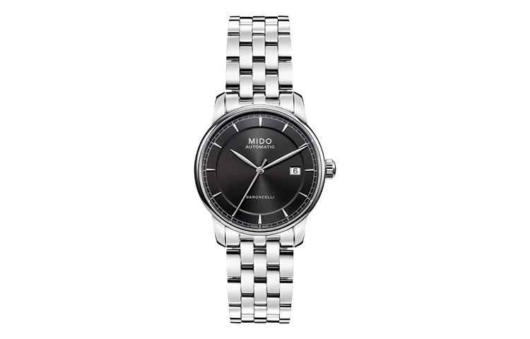 

MIDO Часы Men's Baroncelli Watch, Smoke Coal Gray