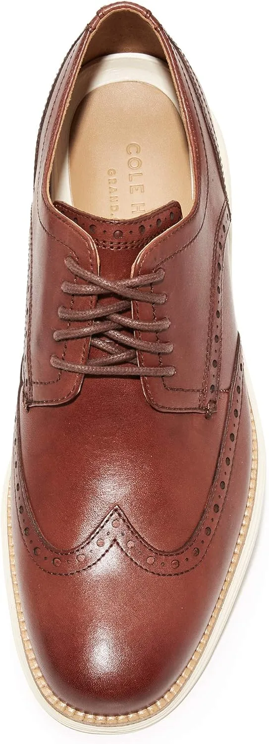 Оксфорды Cole Haan Original Grand Wingtip, коричневый — фото 4