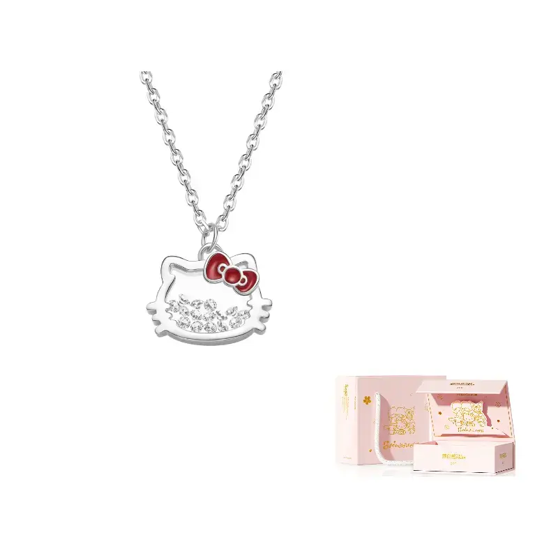 

Sanrio Серебряное колье 925 Sterling Silver Niche Minimalist Style для женщин