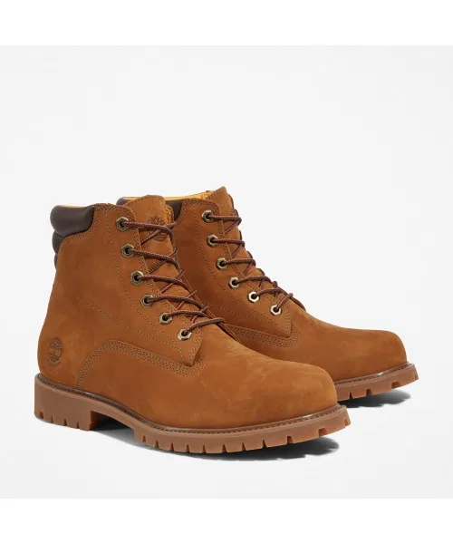 Ботинки 6 дюймов водонепроницаемые Timberland мужские жёлтые — фото 3