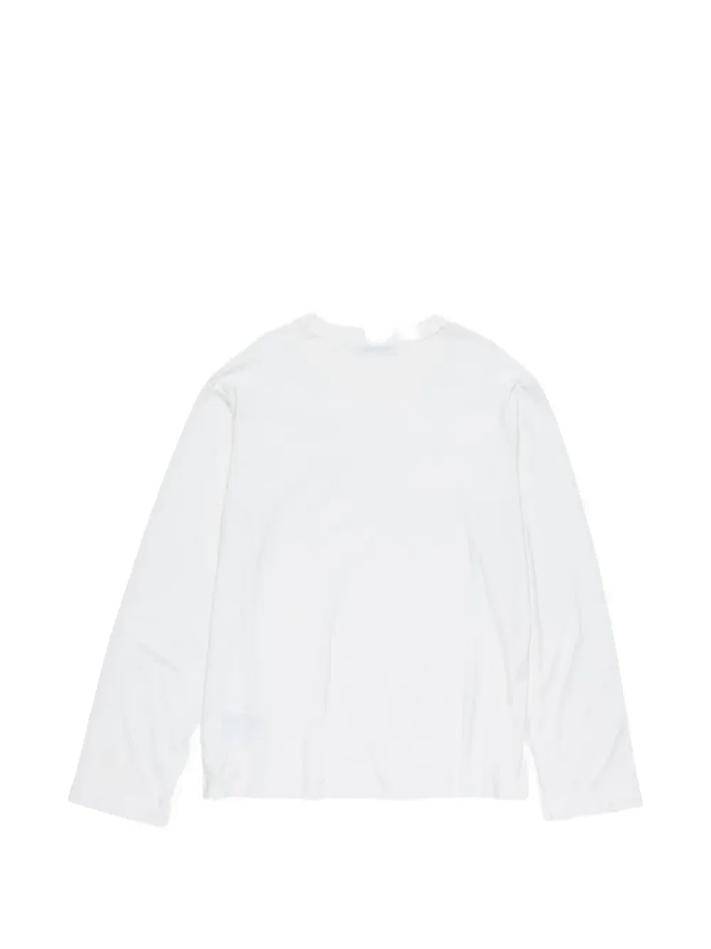 Футболка с длинными рукавами и карманом Acne Studios, белый — фото 2