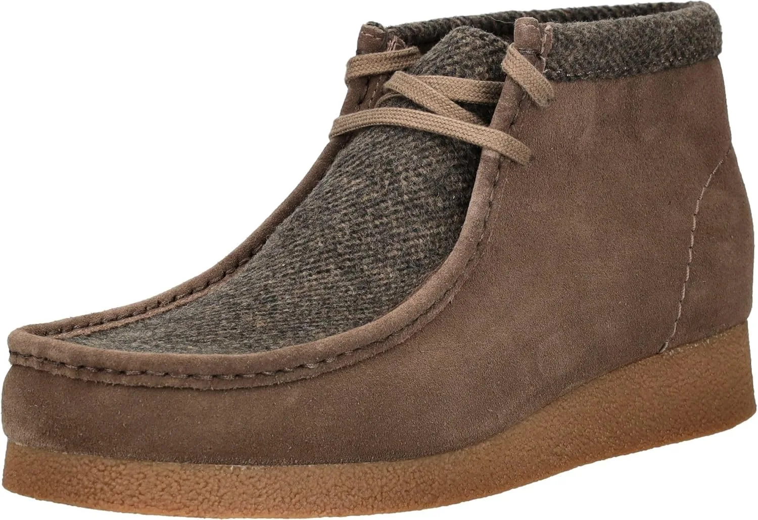 Мужские ботинки Clarks WallabeeEVO BT, коричневый