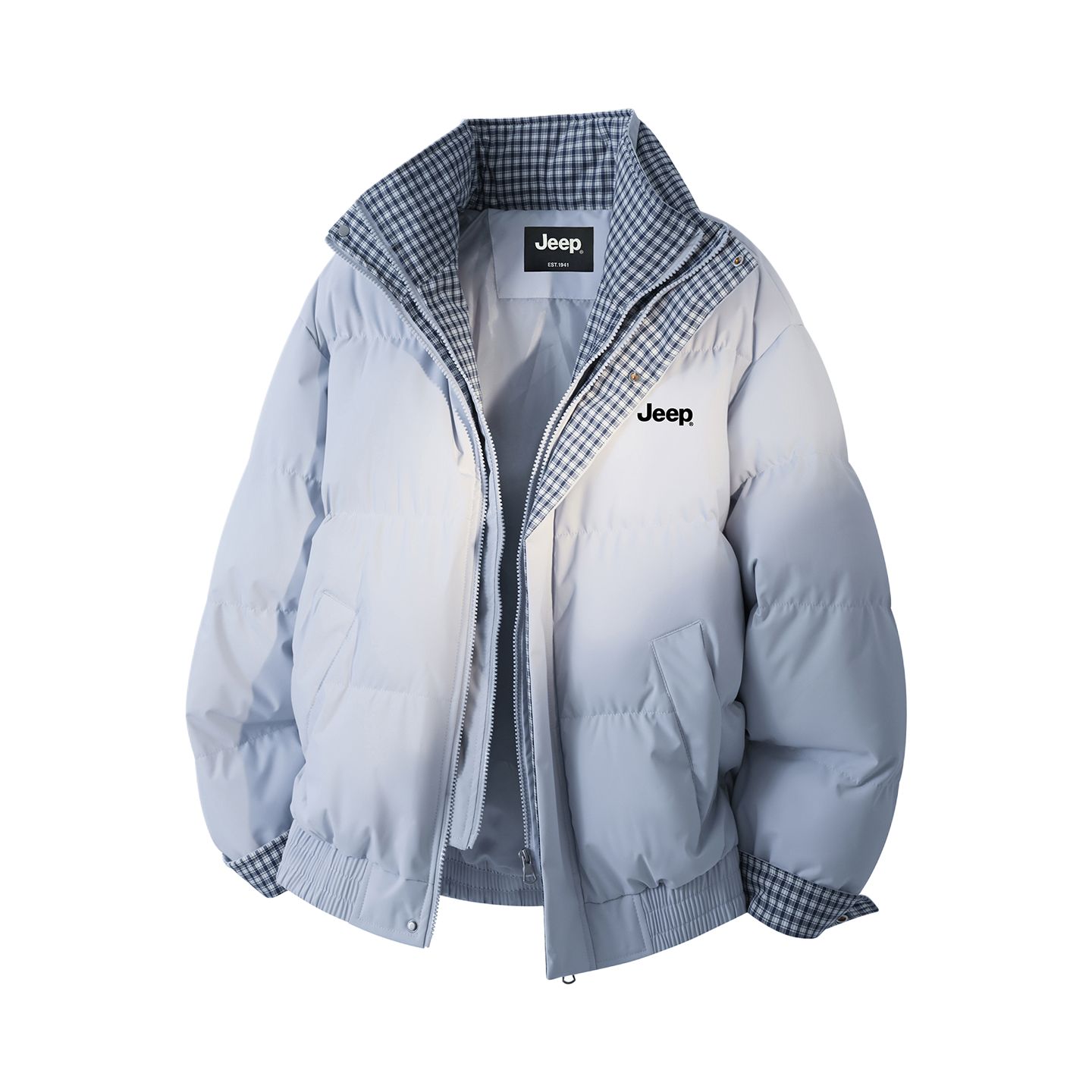 

Пуховик Leisure Collection Unisex Jeep, светло-синий