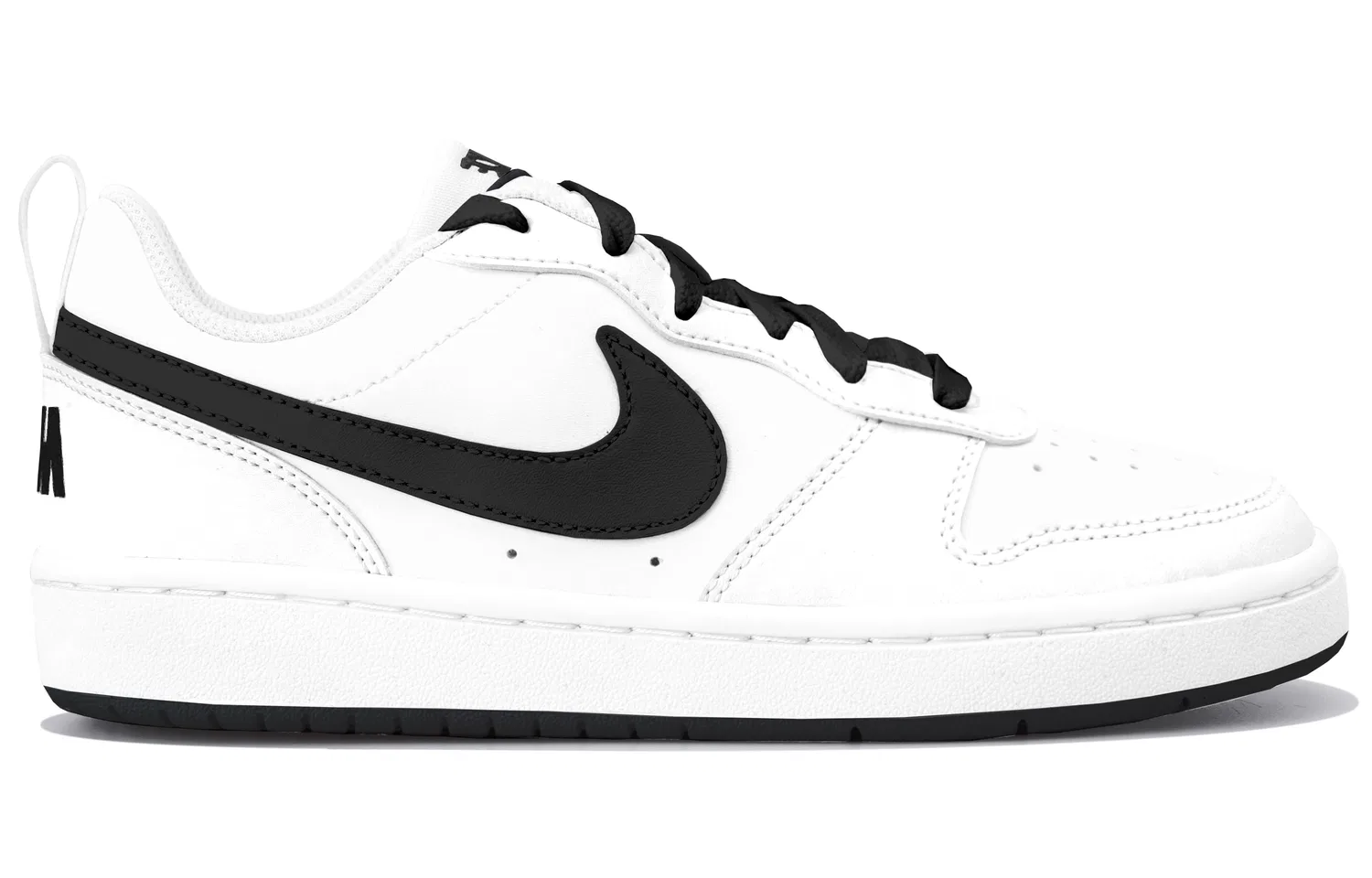 Кроссовки для скейтбординга Nike Court Borough Low Black для подростков — фото 3