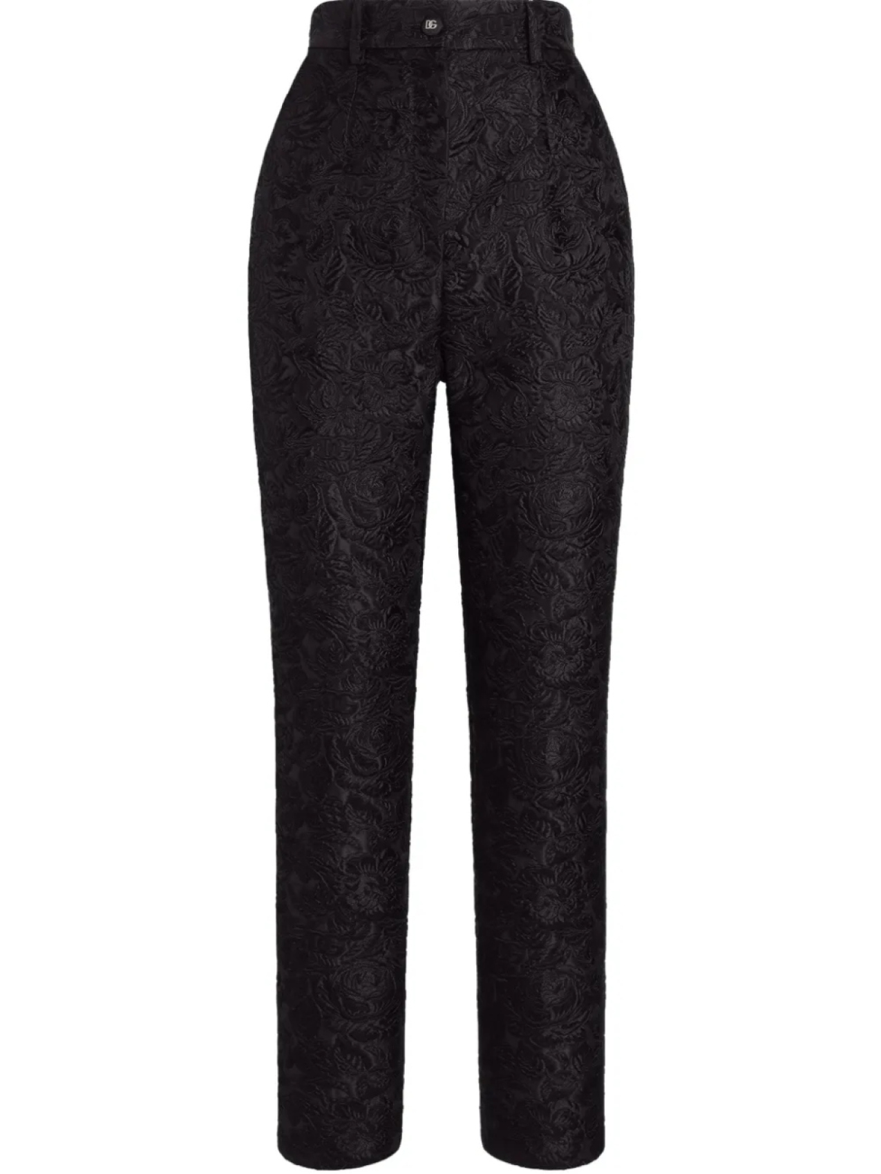 

Брюки из парчи Dolce & Gabbana, черный