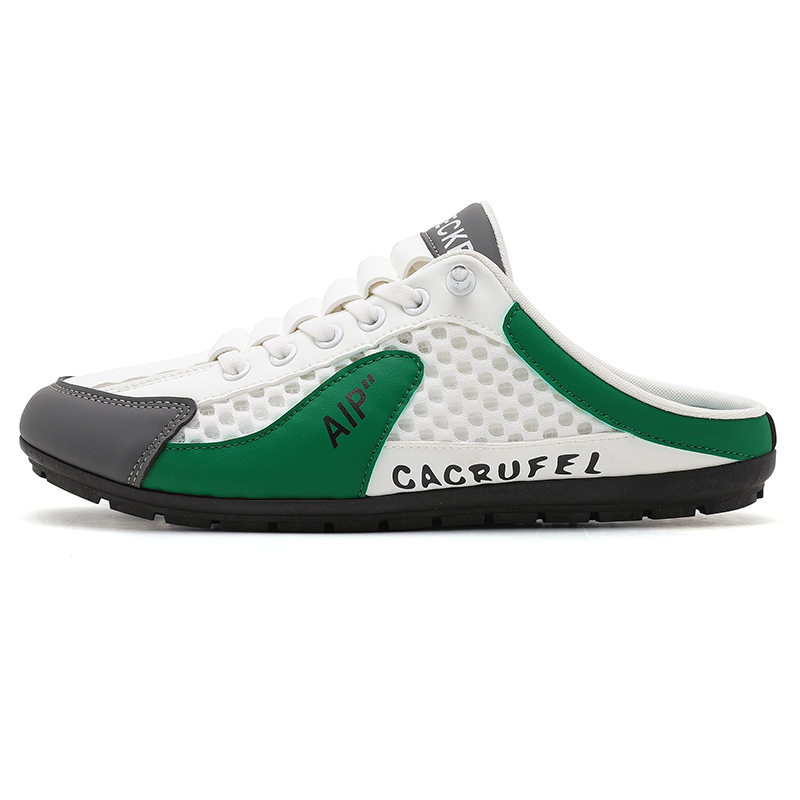 

Сандалии с закрытым носком мужские Dao Tu Sen, White Green-(Z555) Ming Shang