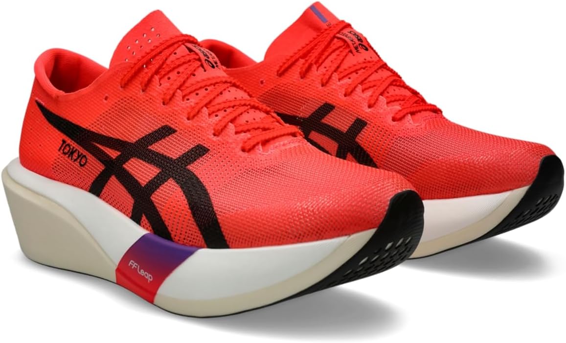 Беговые кроссовки ASICS Unisex METASPEED Edge Tokyo, черный/красный — фото 2