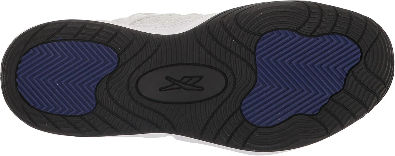 Баскетбольные кроссовки Reebok Solution Mid унисекс, White Black Purple — фото 4