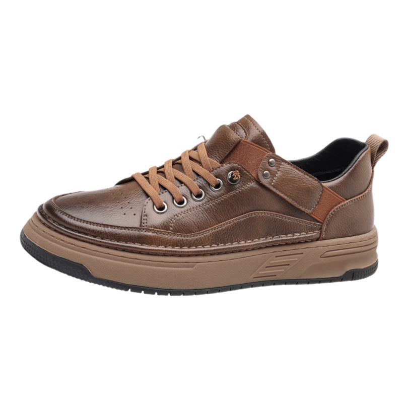 

Нескользящие низкие кроссовки для скейтбординга для мужчин EGCHI, Brown