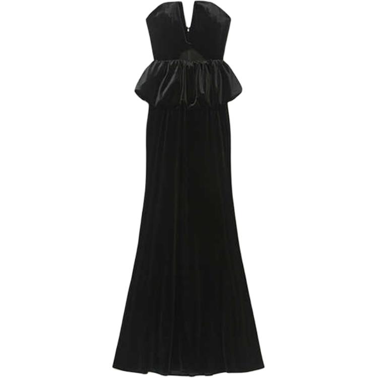 

Self-portrait Женское черное классическое платье без рукавов Self portrait