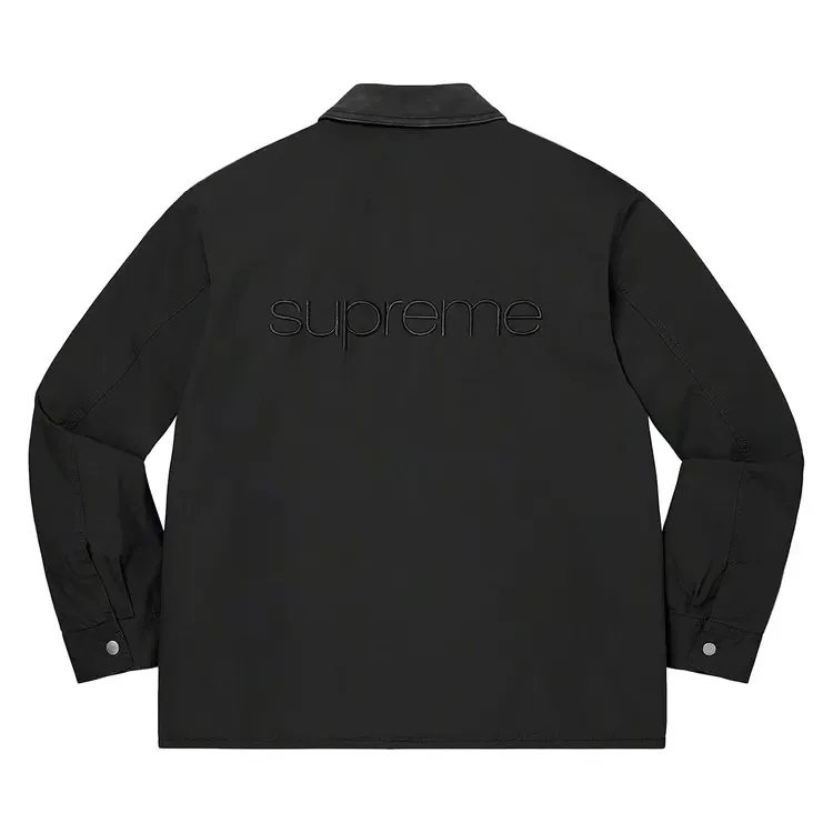 Куртка Supreme Cotton Utility Jacket, цвет «черный» — фото 2