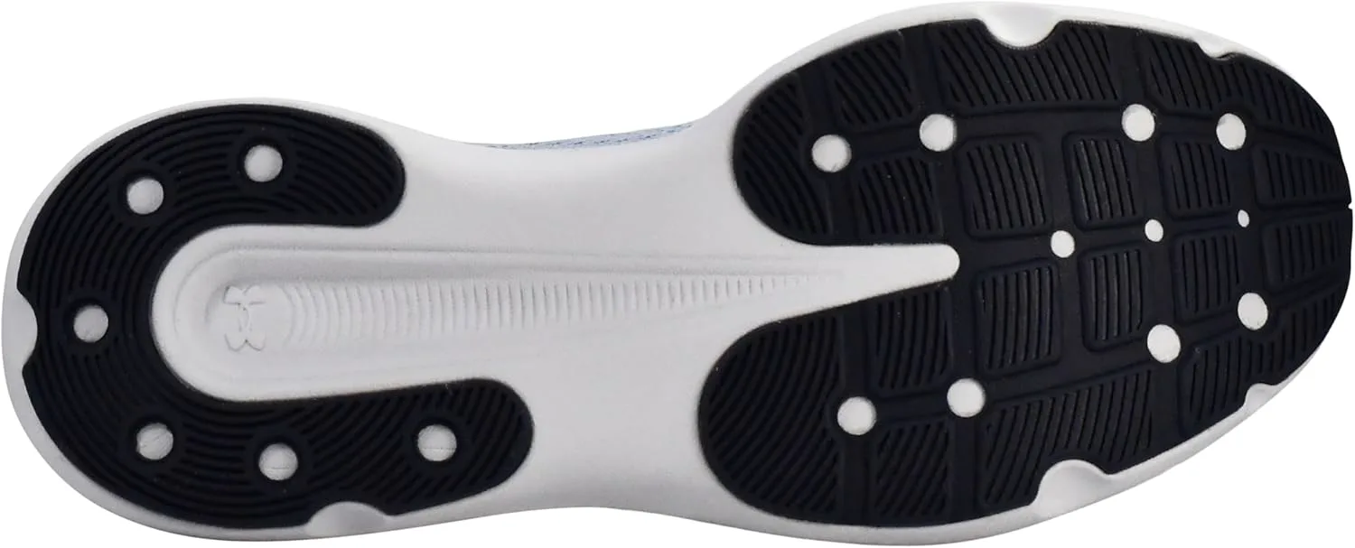 Мужские беговые кроссовки Under Armour Infinite, синий/оранжевый — фото 4