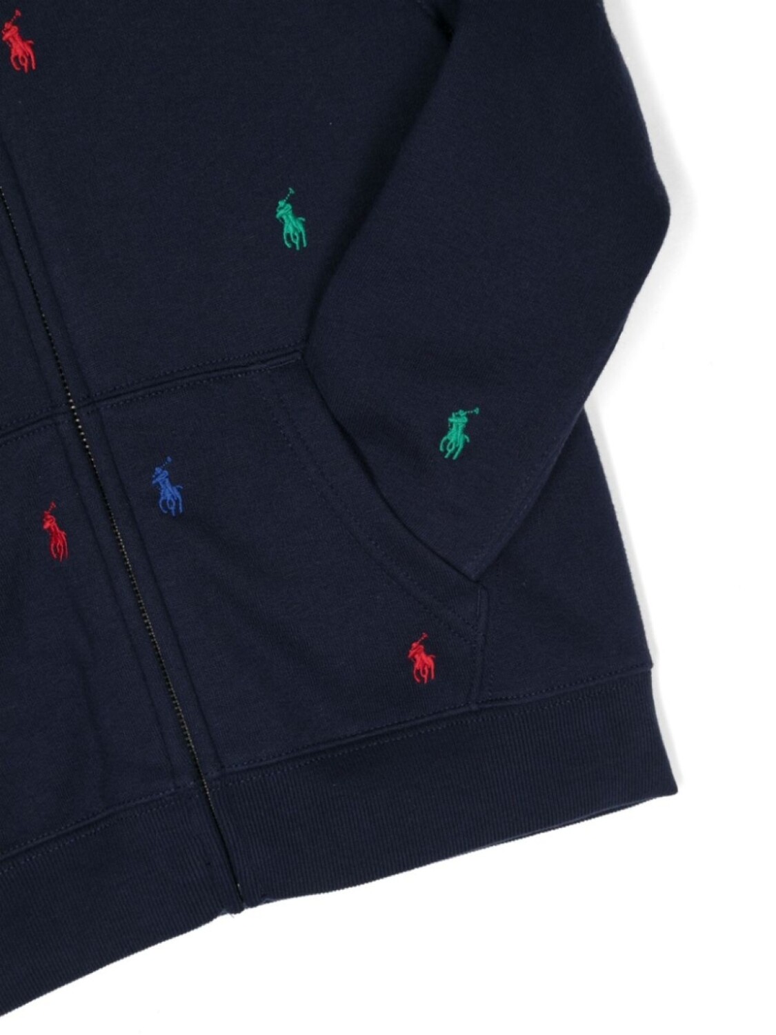 Ralph Lauren худи с логотипом Polo Pony, синий — фото 3