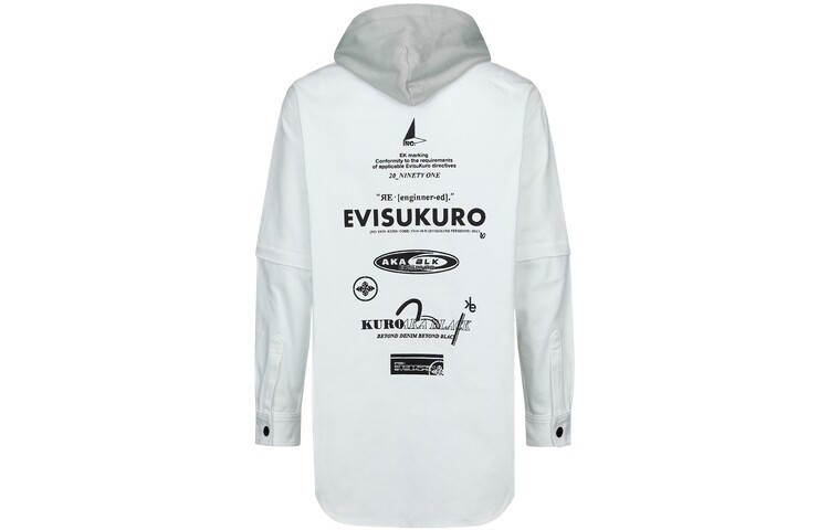

Куртка мужская белая Evisu, белый