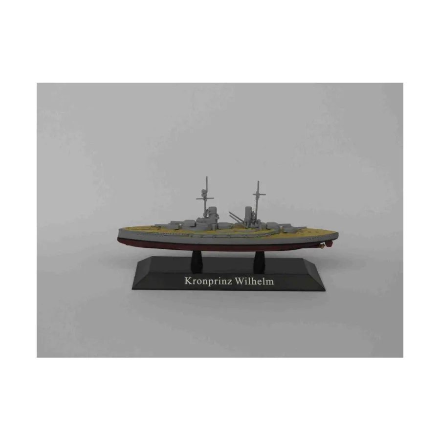 

Немецкий линкор морской пехоты Kaiserliche SMS Kronprinz Wilhelm 1914 г., Seacraft (DeAgostini)