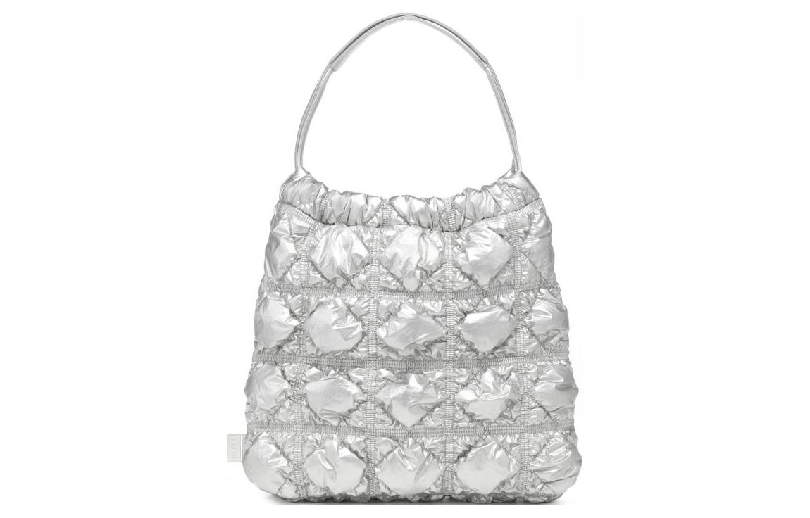 

CARLYN Сумка через плечо из полиэстера и нейлона женская серебристая, Silver