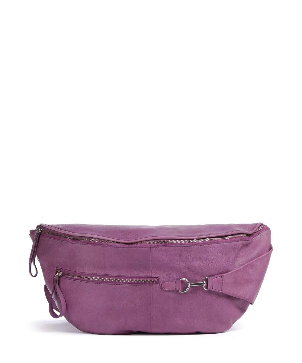 

Сумка-Слинг kohlmarkt 108 из зернистой яловой кожи. Taschendieb Wien, розовый