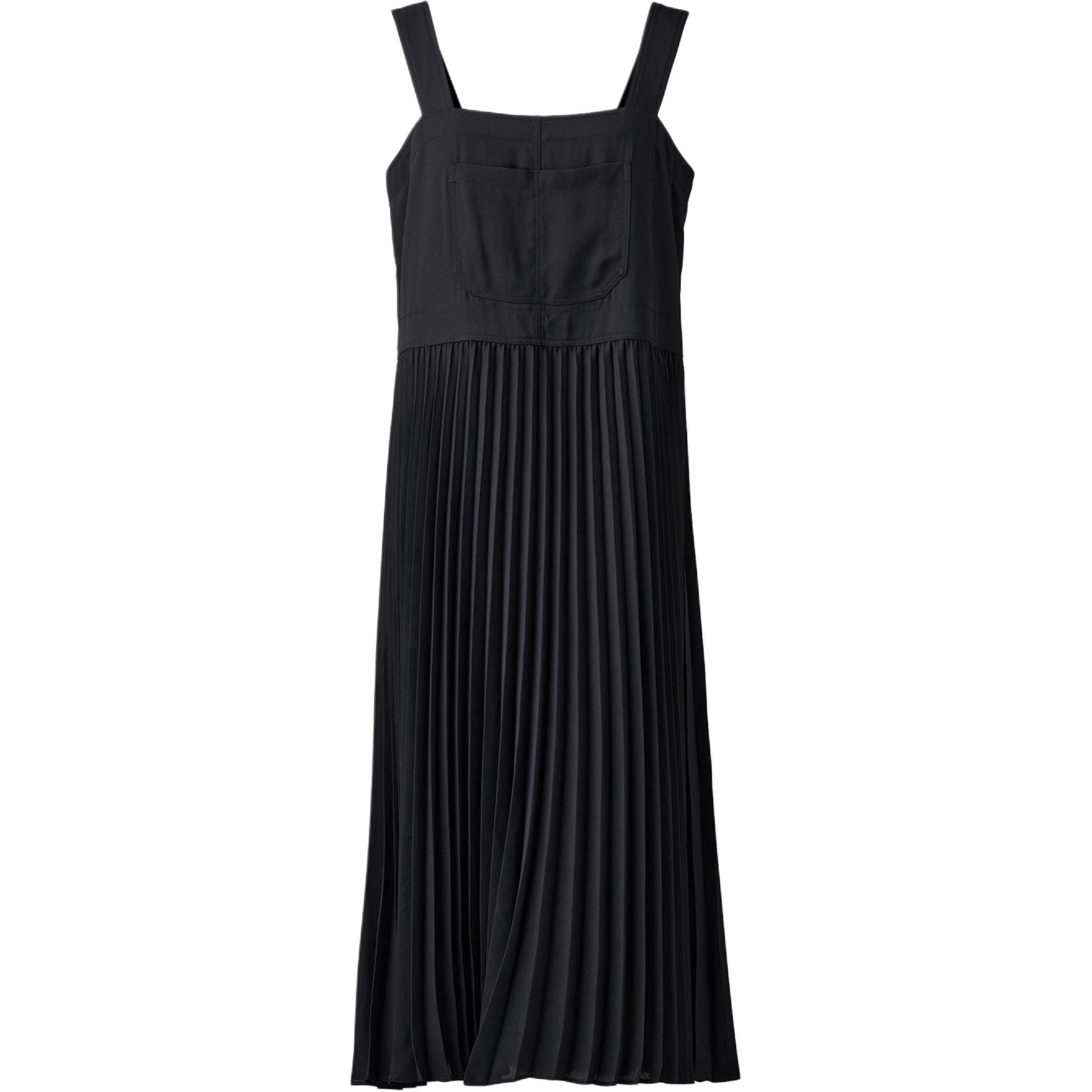 

UNIQLO Платье-чехол C Collection SS25 женское черное
