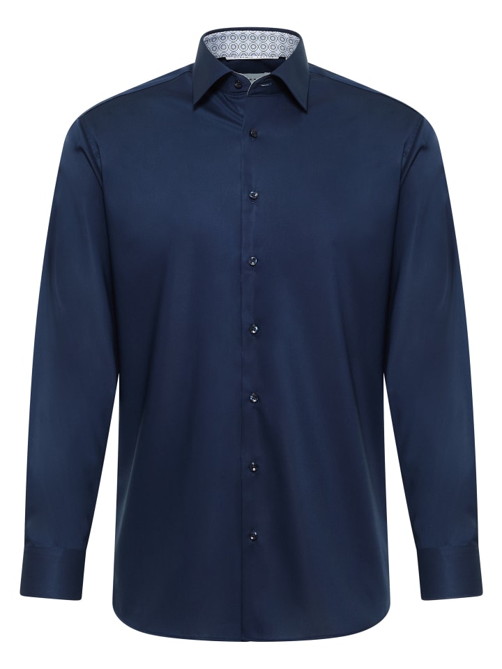 

Eterna Рубашка MODERN FIT темно-синего цвета