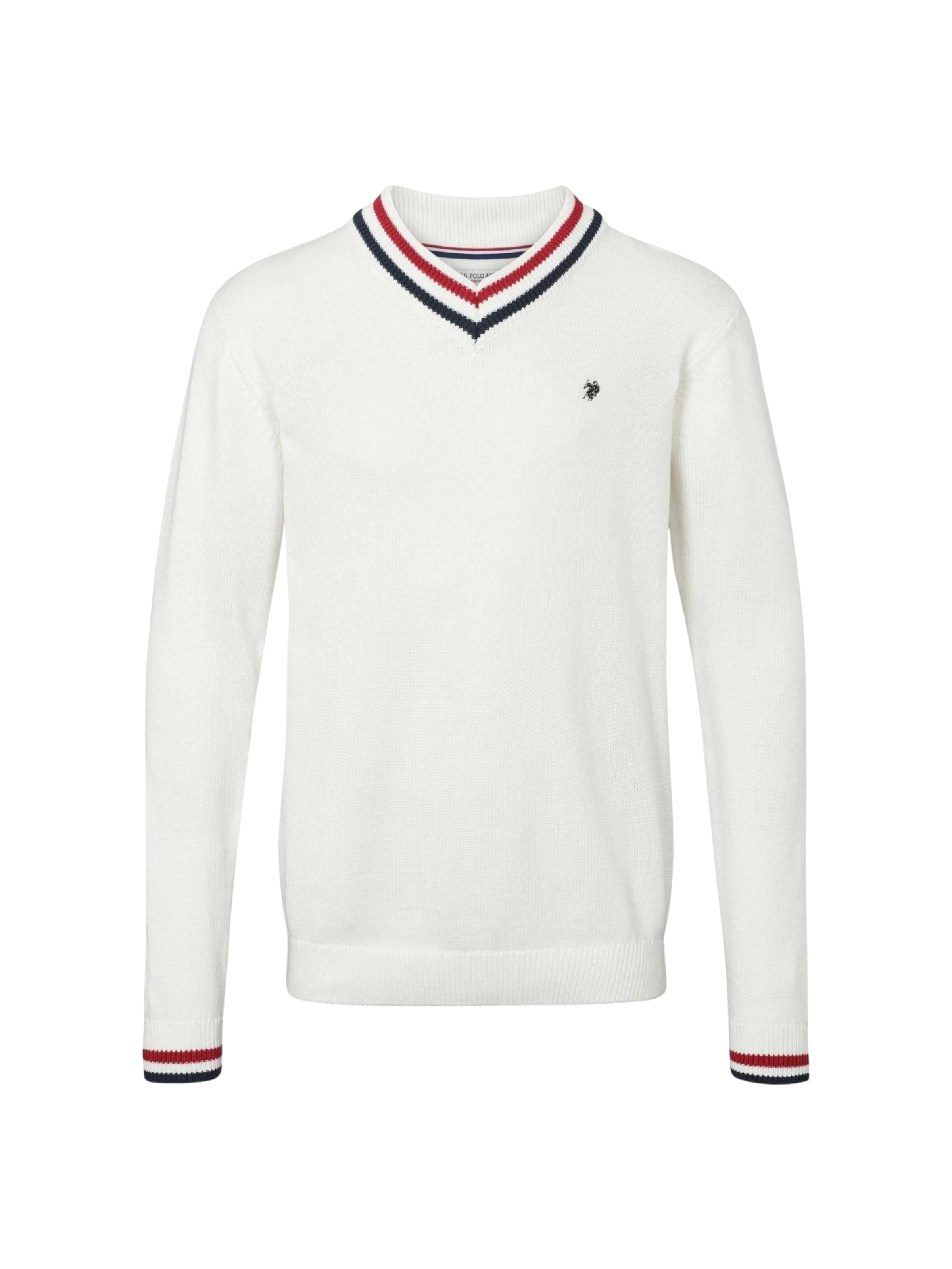 

U.S. POLO ASSN. Свитер 'UMEdmond' в белом цвете