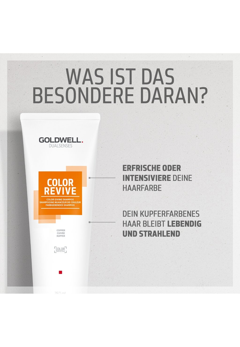

Шампунь GOLDWELL DUALSENSES COLOR REVIVE COLOR GIVING SHAMPOO COPPER Goldwell