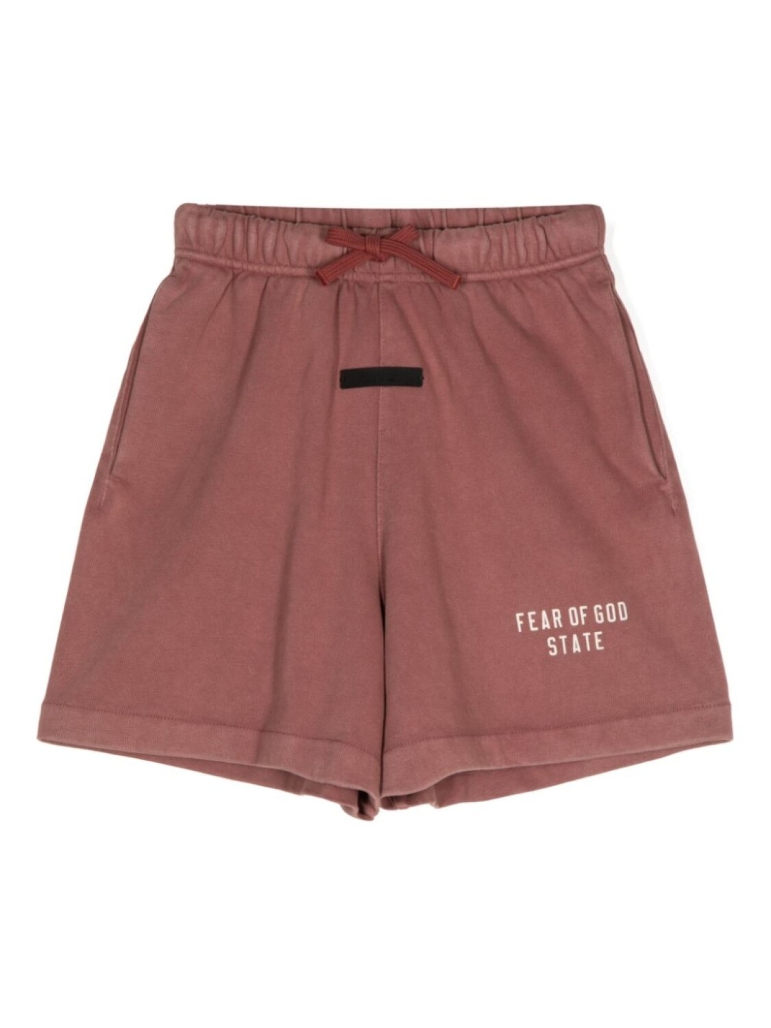 

FEAR OF GOD ESSENTIALS KIDS шорты с логотипом, серый