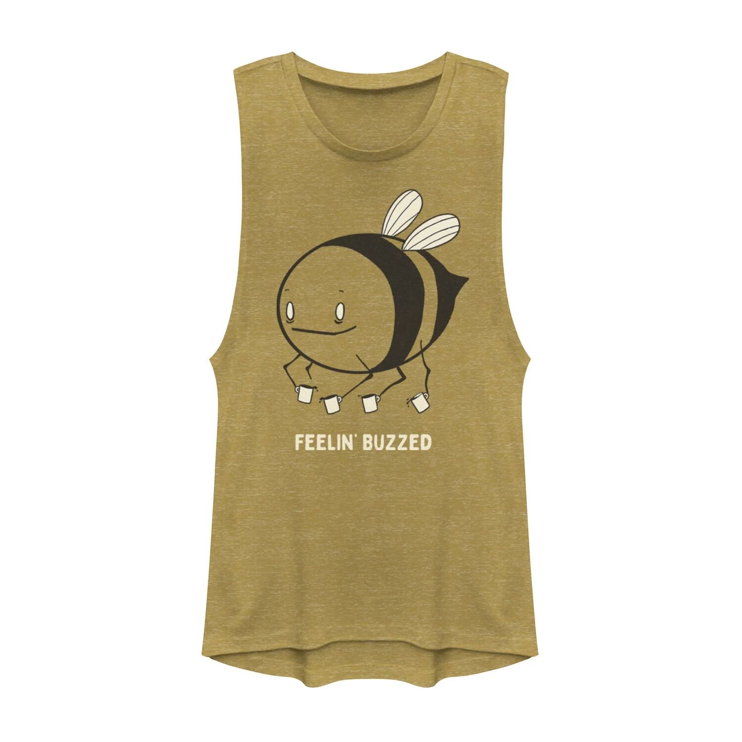 

Футболка Juniors' Feelin' Buzzed Coffee Bee Muscle