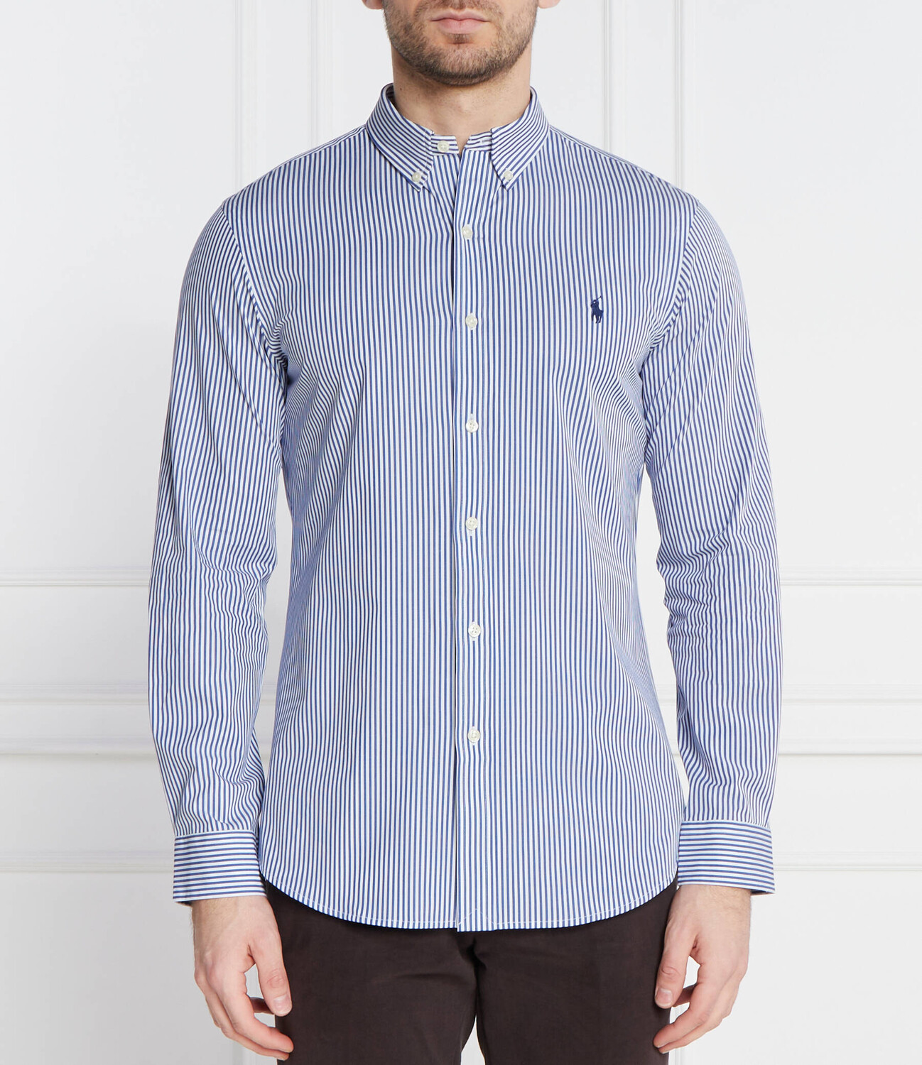 

Рубашка POLO RALPH LAUREN Regular Fit, синий