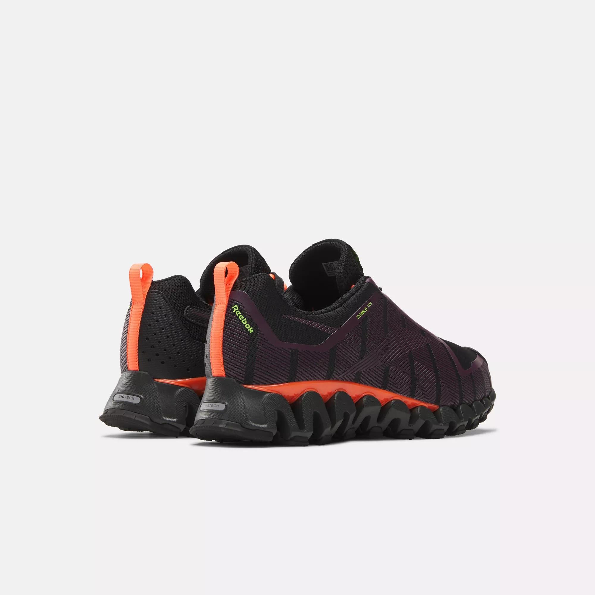 Мужские кроссовки ZigWild Trail 6 Reebok, зеленый/черный/белый — фото 3