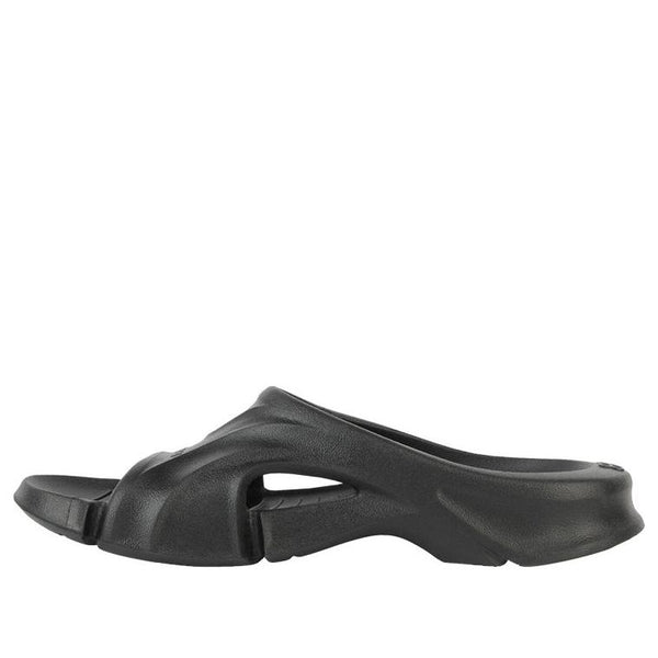 Тапочки mold slides 'black' Balenciaga, черный