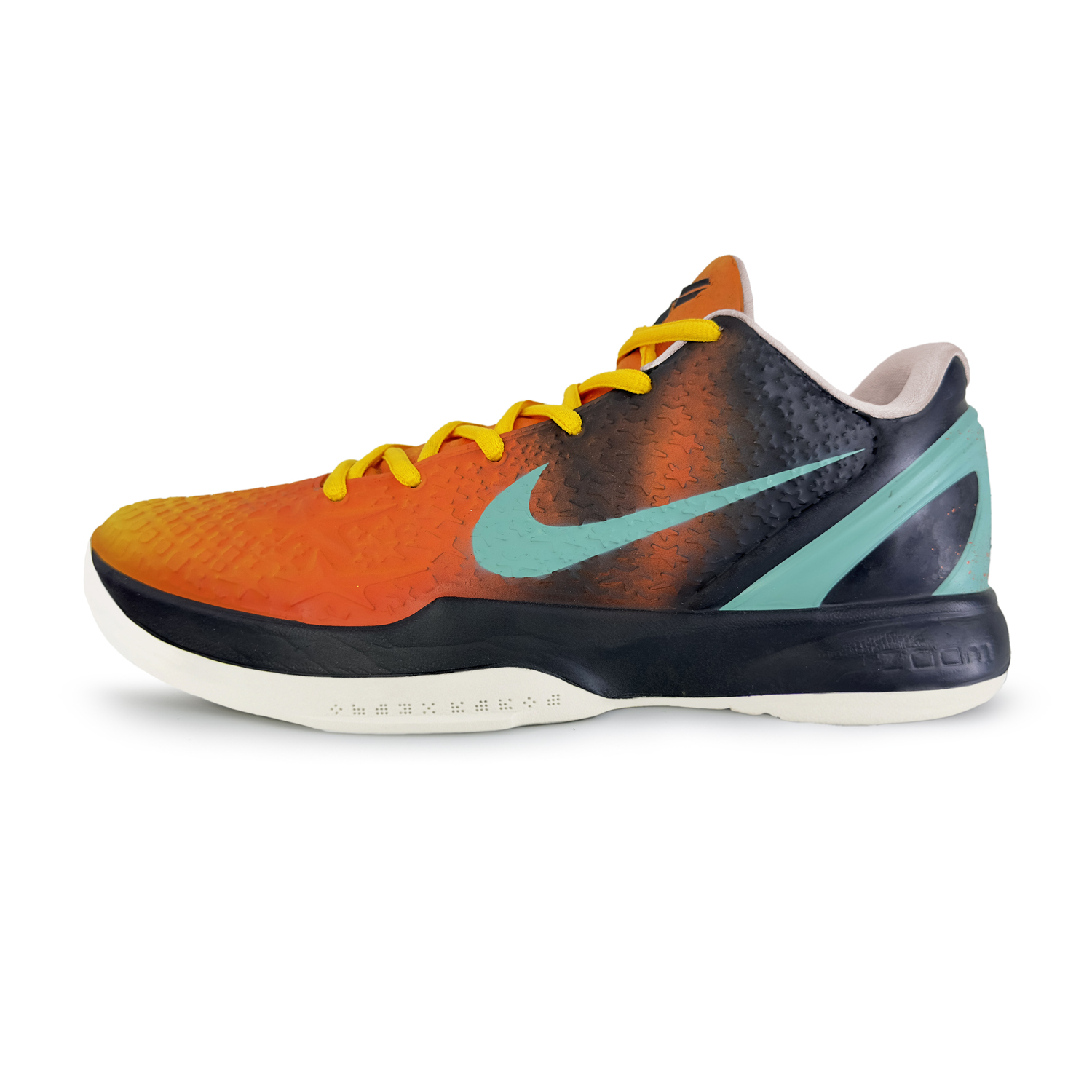 

Nike Кроссовки баскетбольные низкие Zoom Kobe 6 'All Star 2.0' мужские Orange Gold амортизирующие, износостойкие