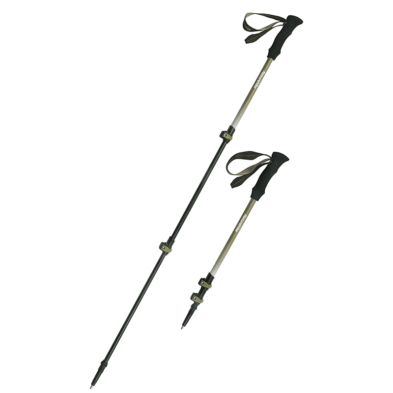 

Профессиональные треккинговые палки из карбона для альпинизма Unisex NATUREHIKE, зеленый